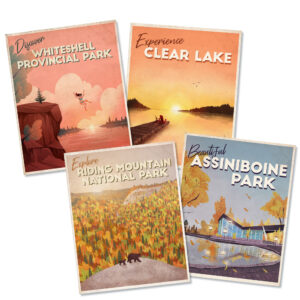 8″x10″ Poster Bundle – Vintage Tourism