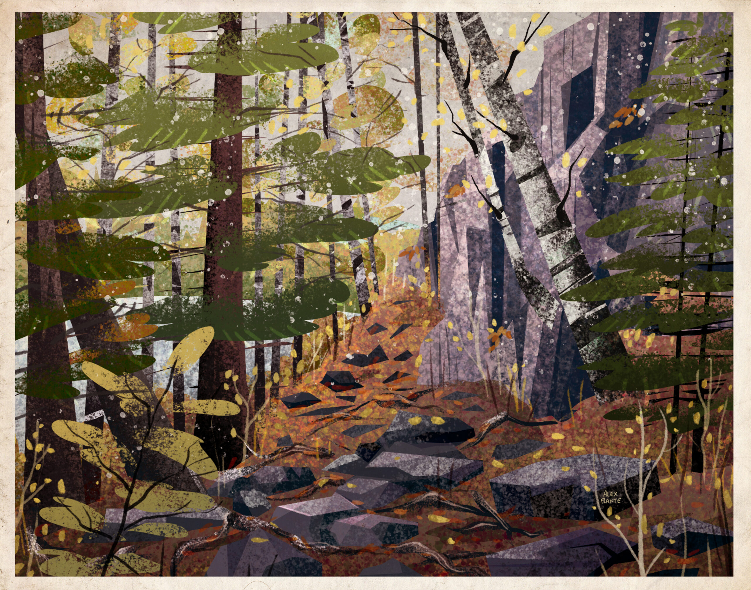 Vintage Tourism Posters (No Text Versions) - Alex Plante