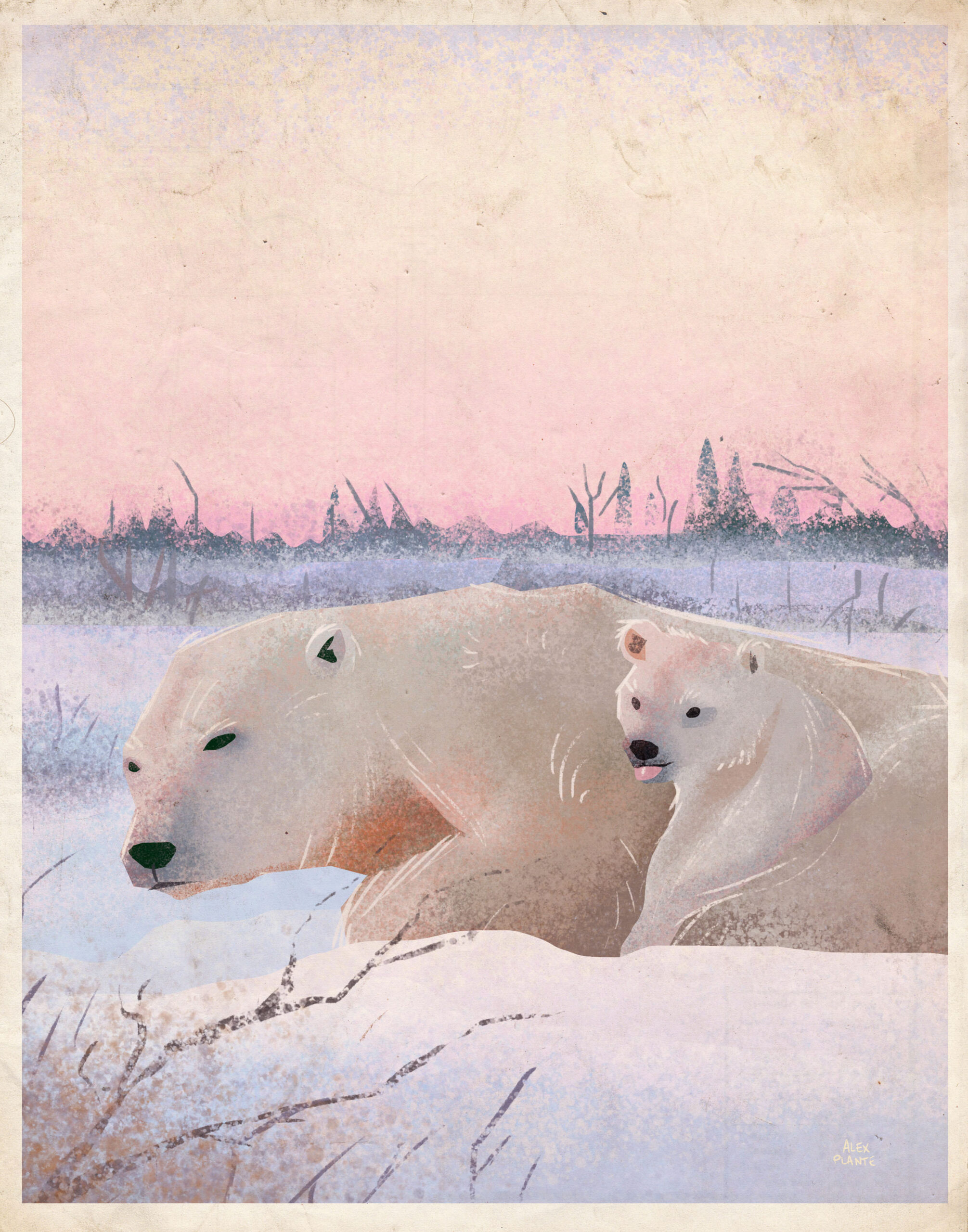 Vintage Tourism Posters (No Text Versions) - Alex Plante