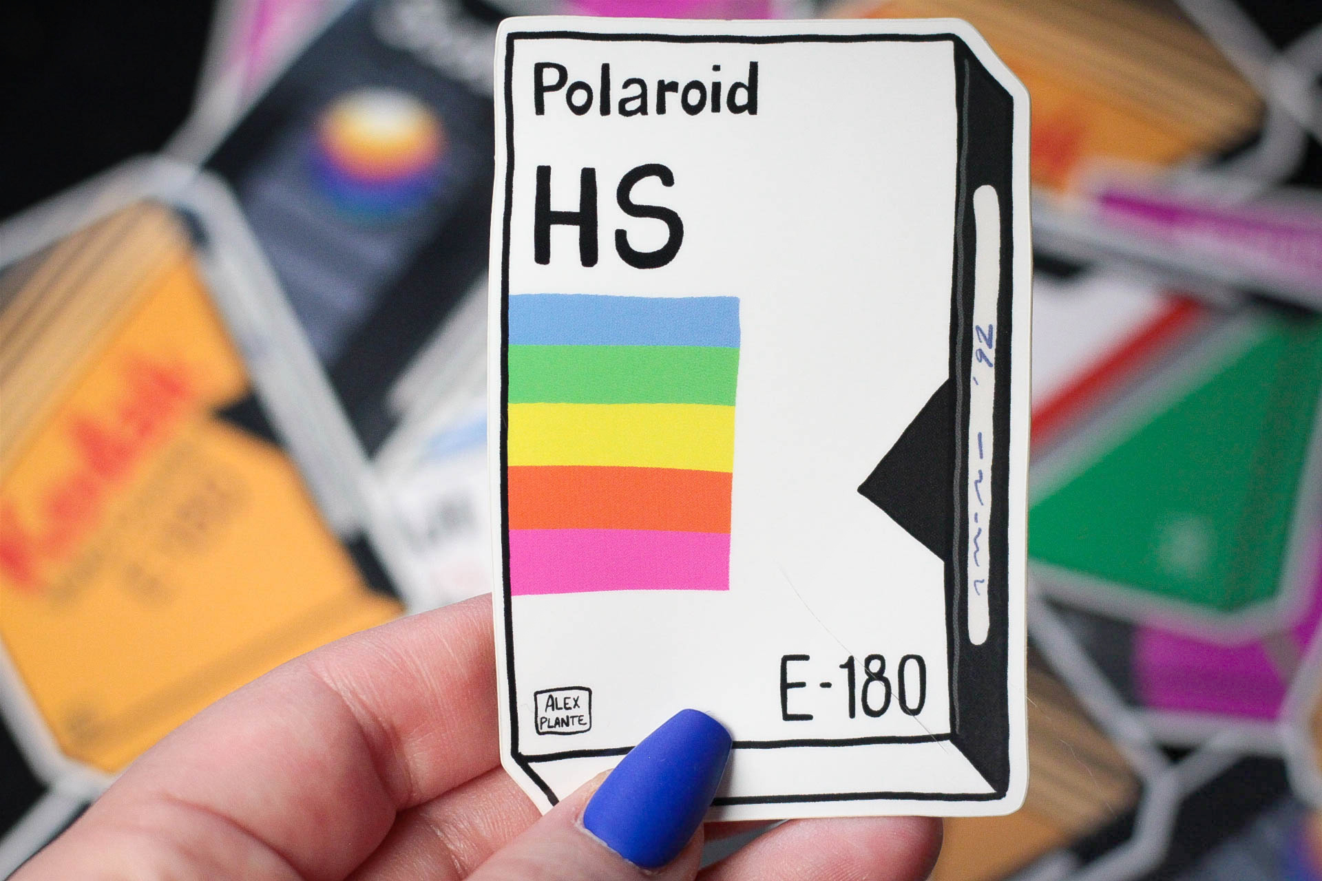 Vhs Tracking Sticker Retro VHS Stickers - Alex Plante